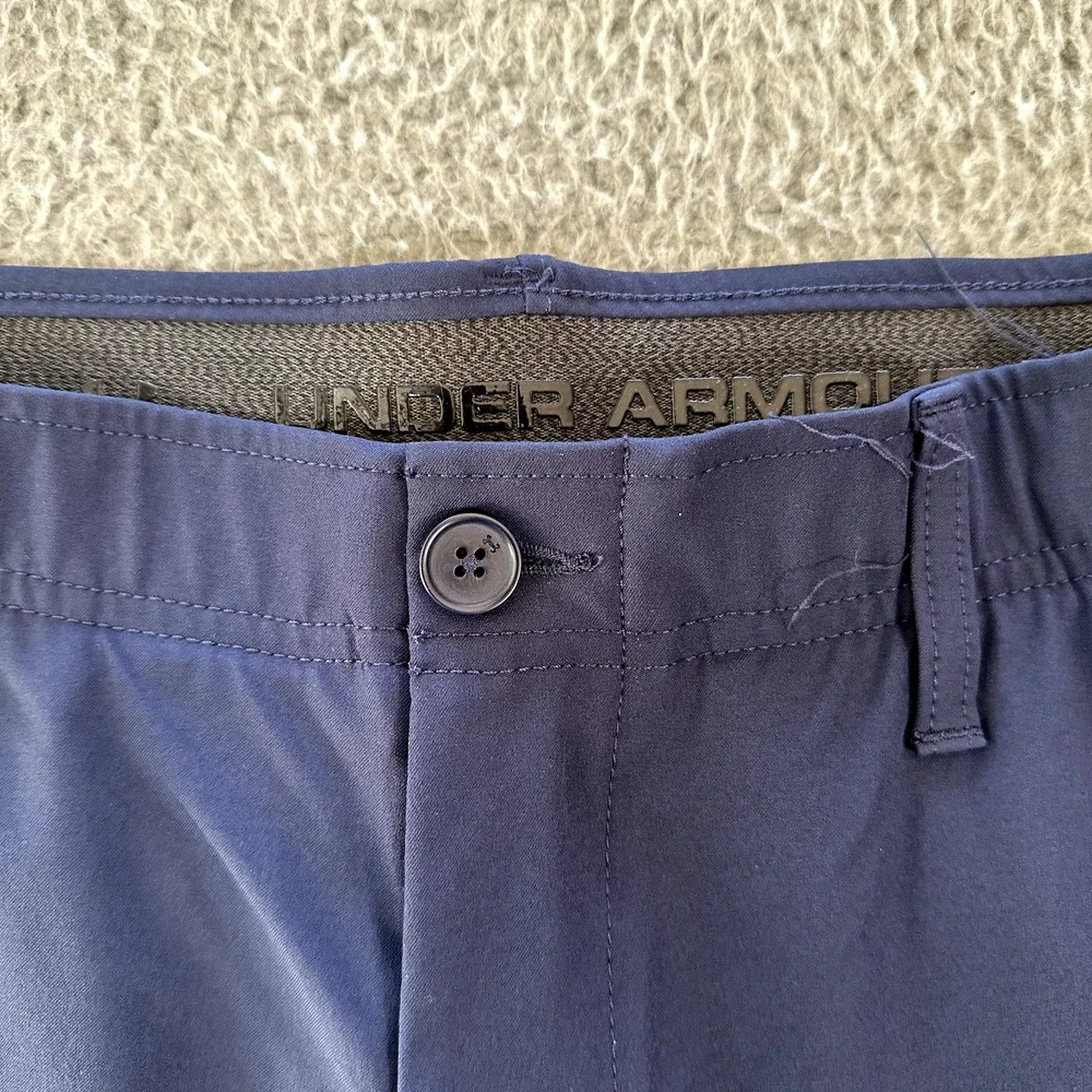 Under Armour Pants Men's‎ 34x30 Blue Performance Golf Activewear(32x30 Actual)